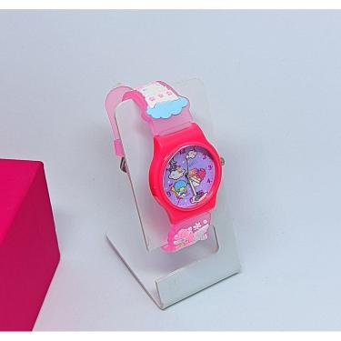 Imagem de Relógio Infantil Analógico Quartzo Menino e Menina Personagens Disney Frozen Stitch angel Sonic Pulseira 3D Desenho