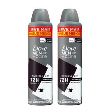 Imagem de Kit Antitranspirante Aerosol Dove Men+Care Invisible Dry 250 ml - 2 Un
