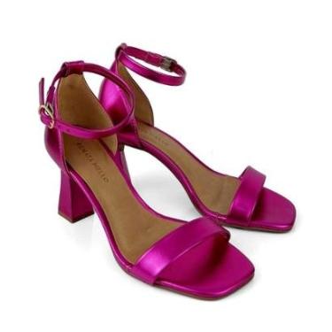 Imagem de Sandália Renata Mello Feminina Queen Metaliza-Feminino