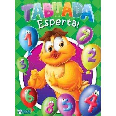 Imagem de Cartilha infantil tabuada esperta - estudar matemática - RIDEEL