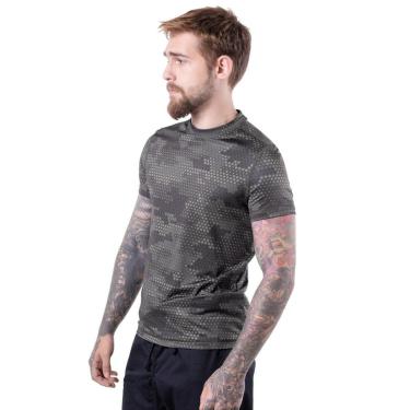 Imagem de Rash guard manga curta compressão Pretorian-Unissex