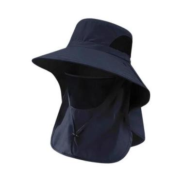 Imagem de Chapéu De Proteção UV Unissex Com Aba Para O Pescoço Para Atividades A