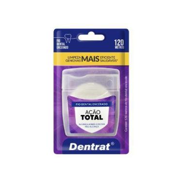 Imagem de Fio dental dentrat encerado 120m acao total