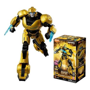 Imagem de Blokees Model Kit Transformers One Class 15 Bumblebee B-127 – C/ luz  12 Cm 20 articula...