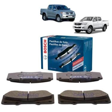 Imagem de Pastilhas De Freio Dianteira Bosch Toyota Hilux 2.5 2.7 3.0 