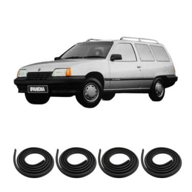 Imagem de Kit Borracha Vedação Das 4 Portas Ipanema 1989 à 1998 - sem marca