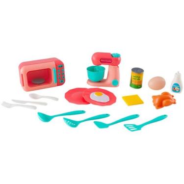 Imagem de Kit Cozinha Infantil Doce Cozinha Micro-ondas e - Batedeira Cardoso To