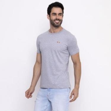 Imagem de Camiseta Industrie Básica Bordada Espanha Algodão Premium Masculina-Masculino