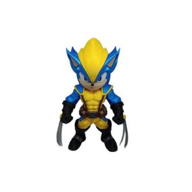 Imagem de Action Figure Sonic Wolverine - Peça Incrível - S.P