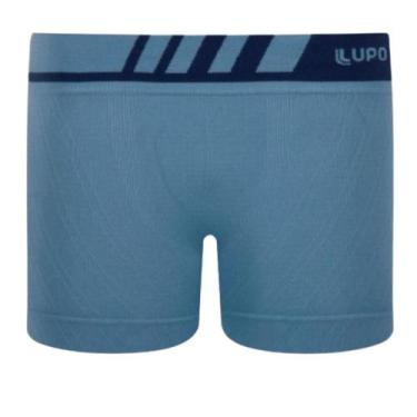 Imagem de Cueca Boxer Infantil Microfibra - 13601 - 136-001 - Lupo, Azul, P