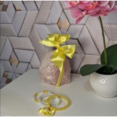 Imagem de Kit 3 pulseiras miçanga amarelo modelo atualizado - Rani