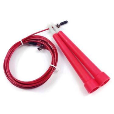 Imagem de Corda De Pular Com Cabo De Aço Speed Rope 3 Metros - YANGFIT, Vermelho