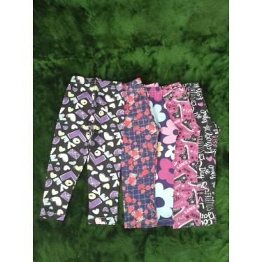 Imagem de Kit com 5 calças legging tam 3 - universo baby