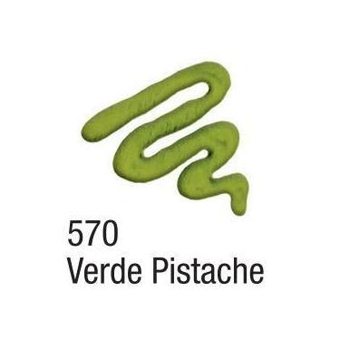 Imagem de Tinta Para Tecido Acripuff Acrilex 35ml 570 - Verde Pistache