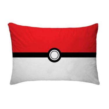 Imagem de Fronha de Travesseiro Pokebola Pokemon - Capa de travesseiro - Fronha 