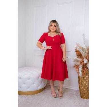 Imagem de Vestido Feminino Godê Moda Evangélica Festa Casamento - LIMA FASHION, 
