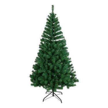 Imagem de Arvore De Natal 1,80 Metros 450 Galhos Cheia Pinheiro Luxo Cor Verde -