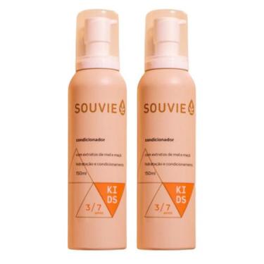 Imagem de Kit 2 Condicionador Infantil Nutrição Hidratação Souvie