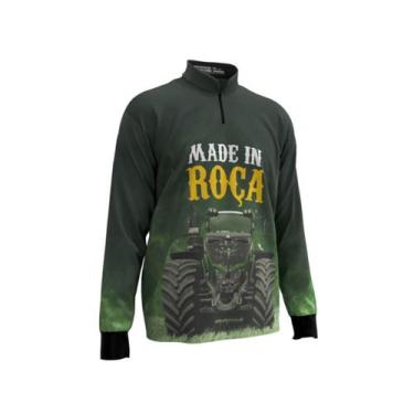 Imagem de Camiseta de Pesca Proteção Solar Faca na Rede Combat S - Made In Roça 