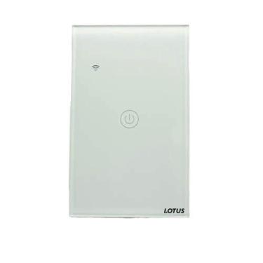 Imagem de Interruptor Inteligente Wifi 1 Botão Touch 4x2 Alexa Tuya Smart Life B
