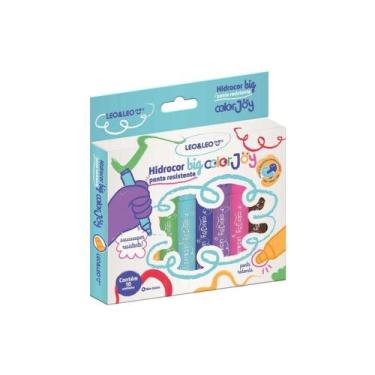 Imagem de Canetinha Hidrocor Big Color Joy 10 Unidades LEO&LEO - Leonora