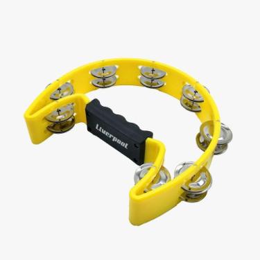 Imagem de Pandeiro Meia Lua Amarelo PML 001AM - Liverpool