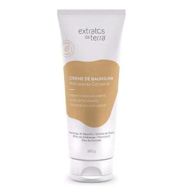 Imagem de Creme Hidratante Corporal de Baunilha Extratos 180g - Extratos da Terr