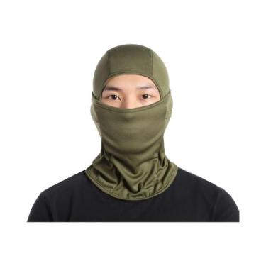 Imagem de Balaclava Camuflada Respirável Para Ciclismo E Motociclismo Com Proteç