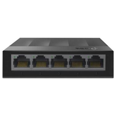 Imagem de Switch Não Gerenciável LS1005G 5 Portas Gigabit 10-100-1000 Mbps Plug And Play Branco TP-Link
