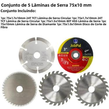 Imagem de Disco De Corte Ultra-Fino De 3 Polegadas Multifuncional Para Madeira, 