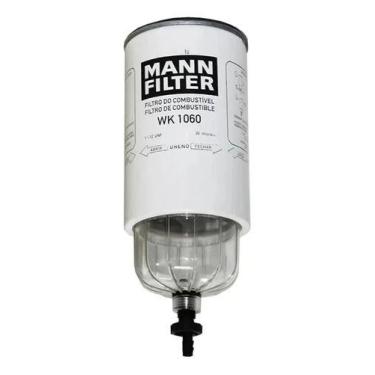 Imagem de Filtro Combustivel Separador Agua Do Wk1060 Diesel Mann - Elemento de 