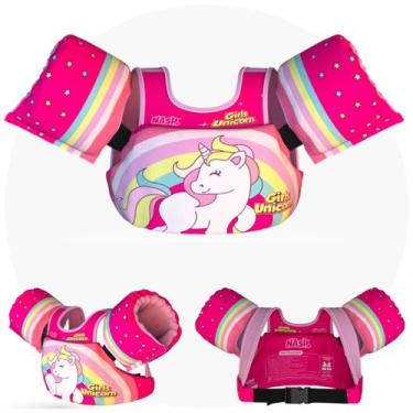 Imagem de Boia De Braço Colete Infantil Menino Menina Piscina Ajustável - Nash, 