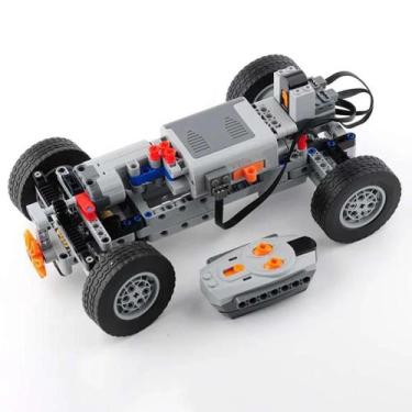 Imagem de Kit De Peças Para Carro RC 4WD, Chassi Elétrico Com Controle Remoto IR