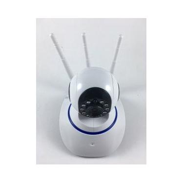 Imagem de Baba Eletronica Camera Ip Wifi Sd Visao Noturna 3 Antenas