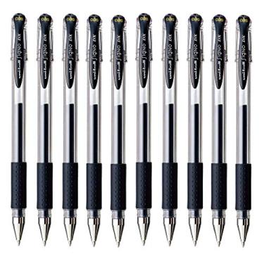 Imagem de uni-ball Signo Dx Um-151 Caneta de tinta de gel - 0,38 mm - 10 peças - preta - Uni Mitsubishi Pencil