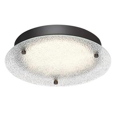 Imagem de Designers Fountain LED1296-SB Edge Lit Flushmount, bronze acetinado