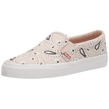 Imagem de Keds Tênis feminino Jump Kick Slip Oc Paisley, Lona orgânica Tan Paisley, 6.5