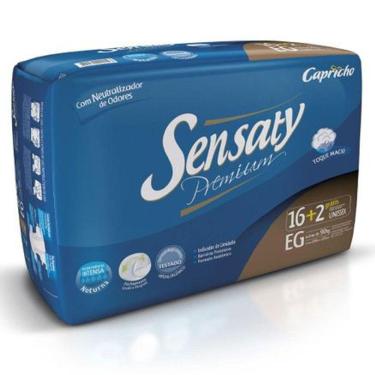 Imagem de Fralda Geria Sensaty Premium Eg C/16+2