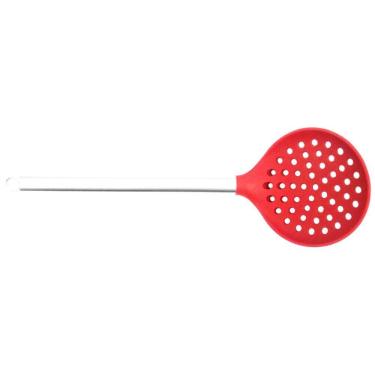 Imagem de Escumadeira Silicone com Cabo Inox Elite - Yazi