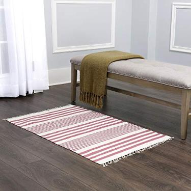 Imagem de Home Dynamix Tampa Austin Accent Tapete, retângulo de 68,5 x 114,3 cm, rosa empoeirada
