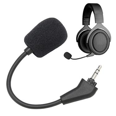 Imagem de Vbestlife Microfone de jogo de substituição, fone de ouvido para jogos com cancelamento de ruído para Corsair HS50, HS60, HS70, HS70 SE