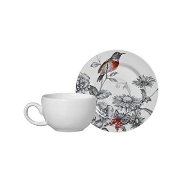 Imagem de Conjunto Alleanza de 6 Xicaras Café com Pires Volare, Padrão, Branco