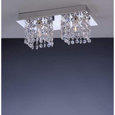 Imagem de Plafon, LLUM Bronzearte, 37373, 100W, Cristal, 2 Luzes