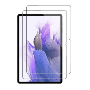 Imagem de Kit 2x Películas de Vidro Temperado 9H para Tablet Galaxy S7 FE/Galaxy S7 Plus Tela de 12.4 Polegadas - (HARD GLASS STORE)