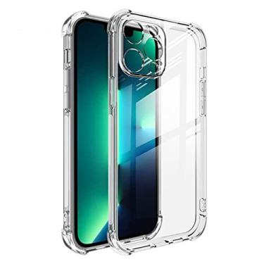Imagem de Capa Capinha Anti Impacto Compatível iPhone Xr 11 12 Pro 13 Pro Max 14 Pro (iPhone 12 Pro)