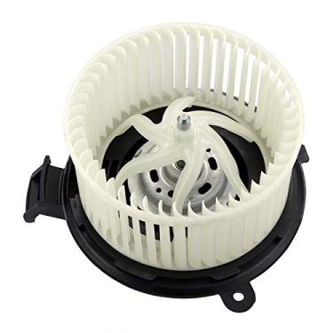 Imagem de Conjunto de motor soprador HVAC 700236 22810567 22961461 75865 PM9365 BM00177 Motor de soprador de calor com gaiola de ventilador para Buick Enclave, Silverado 1500 2500 3500 Traverse, GMC Acadia Sierra