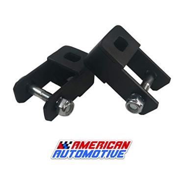 Imagem de American Automotive Kit de elevação para extensor de choque de suspensão dianteira de 1 a 3 polegadas para 99-06 Silverado Sierra 1500 C, Escalade, 99-06 Silverado Suburban 1500, 00-06 Tahoe