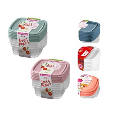 Imagem de Conjunto De Potes Plásticos Herméticos 530ml, Sanremo - Leve 10 E Pague 8 Cor:Sortido