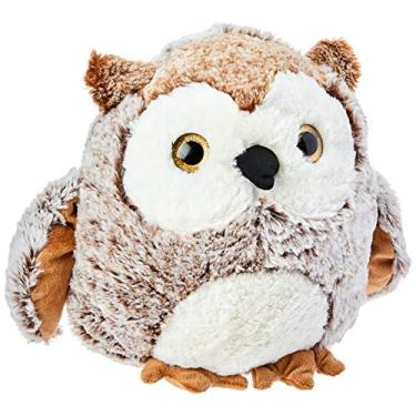 Imagem de Coruja Redonda com Olhos Dourados 29Cm, Foffylandia, Marrom