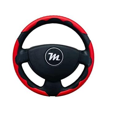 Imagem de Capa Protetora Para Volante Miollo Vermelha com Detalhe Preto